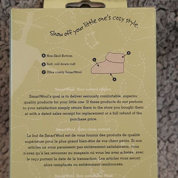 Smartwool Cozy Baby Booties - Picture 3 of 6